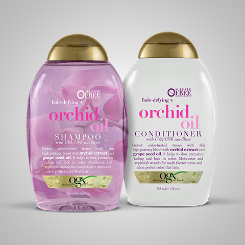 OGX haircare orchid collection