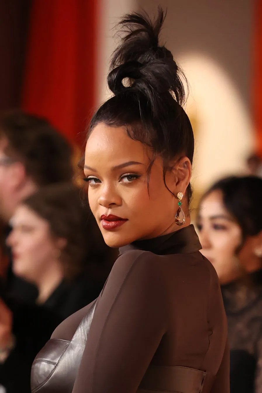 Rihanna at the 2023 Oscars Red carpet