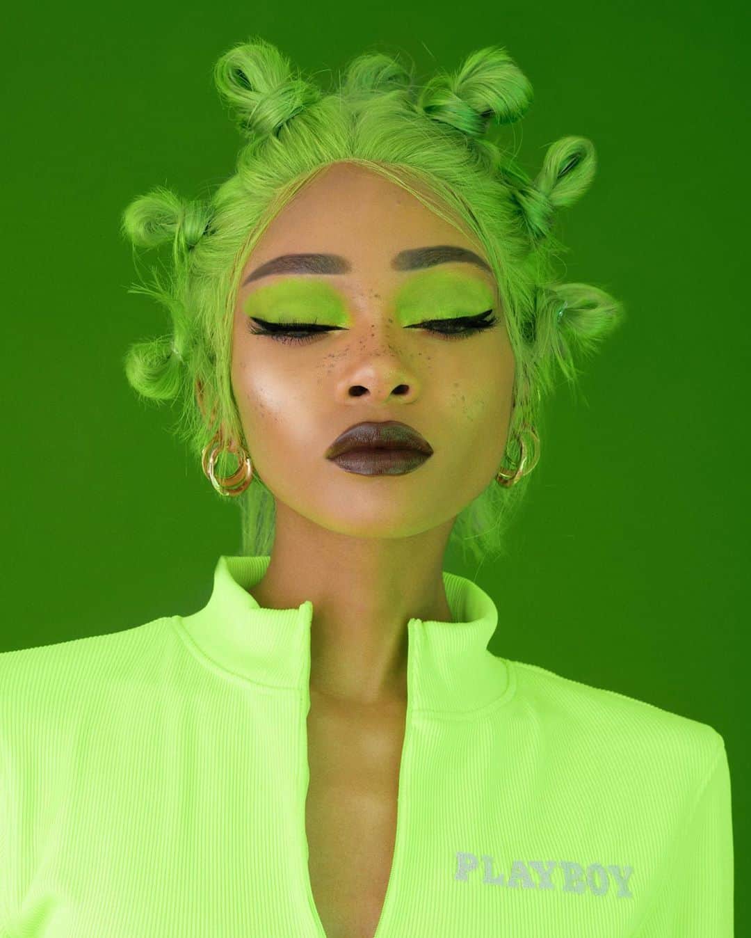 Green Wig